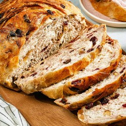 Cranberry Walnut Dutch Oven Bread