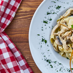 Fettuccine With Izmir Tulum Cheese