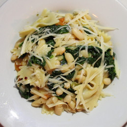 Pasta With Cannellini Beans And Spinach