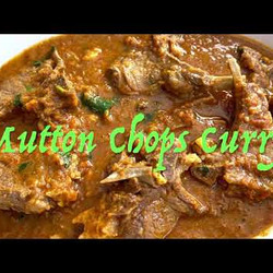Mutton Chops Masala Curry