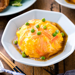 Tenshinhan (crab Omelette Over Rice)
