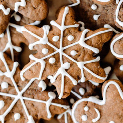 Sourdough Gingerbread Cookies