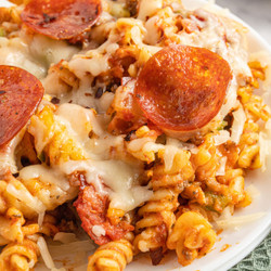 Pizza Pasta Casserole