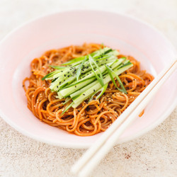 Bibim Guksu (spicy Cold Korean Noodles)