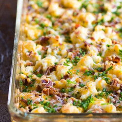 Loaded Cauliflower Casserole