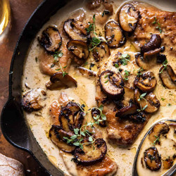 Creamy Balsamic Mushroom Chicken Marsala