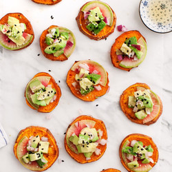 Sweet Potato Appetizer Bites