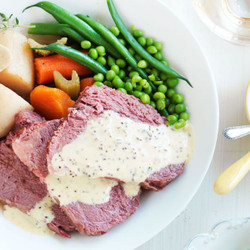 Corned Silverside Slow Cooker Style