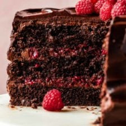 Chocolate Raspberry Cake
