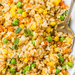 Easy Vegetarian Fried Rice