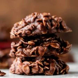 Chocolate Peanut Butter No-bake Cookies