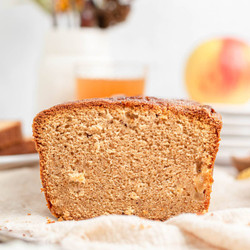 Brown Butter Apple Cider Pound Cake With Fresh Apples