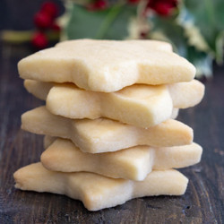 3 Ingredient Shortbread Cookies