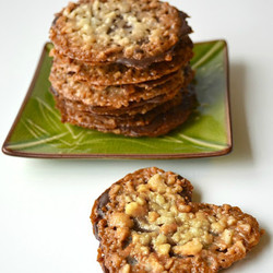 Florentines, lacey cookies