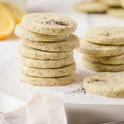 Earl Grey Shortbread Cookies