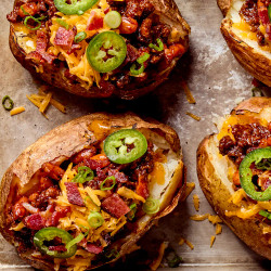 Cowboy Baked Potatoes