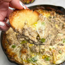 Philly Cheesesteak Dip