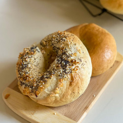 New York Style Sourdough Starter Discard Bagels