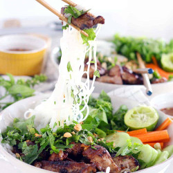 Easy Vietnamese Pork Bún Bowls