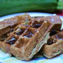 Zucchini Oatmeal Waffles - The Best Waffle On The Planet