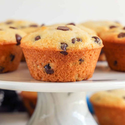 Eggless Chocolate Chip Muffins