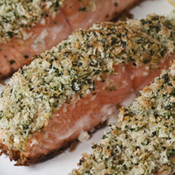 Panko-crusted Salmon