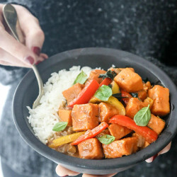 Vegan Coconut Curry (an Easy Weeknight Dinner!)