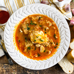 Spanish Bread &amp; Garlic Soup | Sopa Castellana Recipe