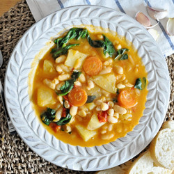 WHITE BEAN &amp; POTATO STEW