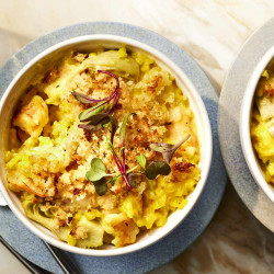 Artichoke And Shrimp Gratins