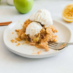 Apple Crisp Without Oats