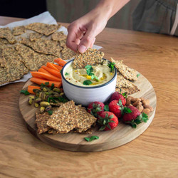 Healthy Seeded Crackers