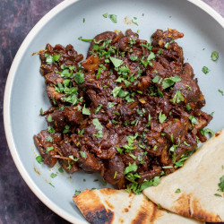 Ethiopian Mushrooms Tibs Stir-fry Ingudai Tibs