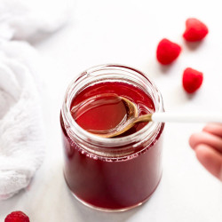 Raspberry Simple Syrup