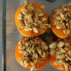 Baked Apricots With Brown Sugar Streusel Recipe