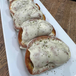 Garlic Bread Meatball Subs