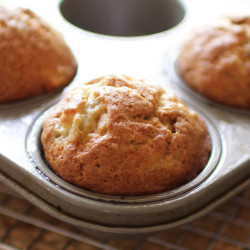 Small Batch Banana Muffins