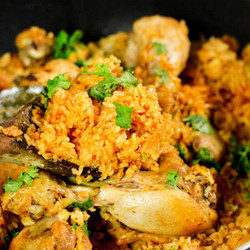 Arroz Con Pollo (puerto Rican Rice With Chicken)