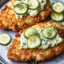 Crispy Dill Pickle Parmesan Chicken