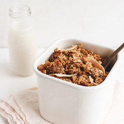 Vanilla Fig Granola (vegan, Gluten Free, Refined Sugar Free, Oil Free)