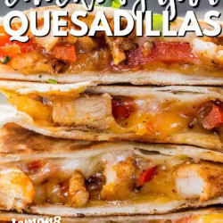 Chicken Fajita Quesadillas