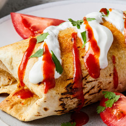 Air Fryer Chimichanga