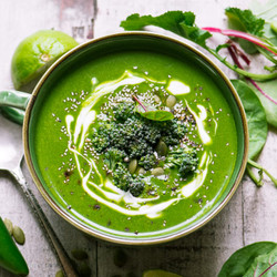 Green Goddess Immune Boosting Soup