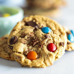 Chocolate Toffee Crunch Cookies