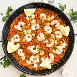 Spanish Seafood Pasta | Easy Paella-Style Pasta Recipe With Fideos