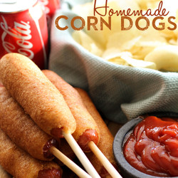 Easy Homemade Corn Dogs