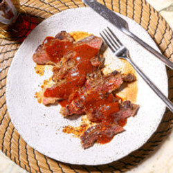 Bobby Flay&apos;s Spice-crusted Ribeye With Pinot Noir Bbq Sauce