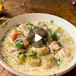 Comforting Salmon Soup In Under 30 Minutes