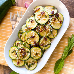 Spanish Zucchini Salad | Ensalada De Calabacin A La Andaluza