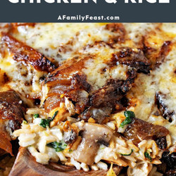 French Onion Chicken &amp; Rice